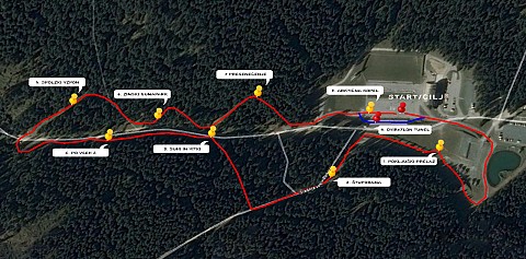 VSE, KAR MORATE VEDETI PRED ZIMSKIM OVIRATLONOM - Trasa zimskega oviratlona