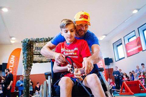 Mini oviratlon za otroke v URI - Soča 2016