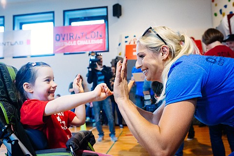 Mini oviratlon za otroke v URI - Soča 2016