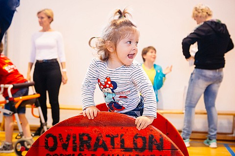 Mini oviratlon za otroke v URI - Soča 2016